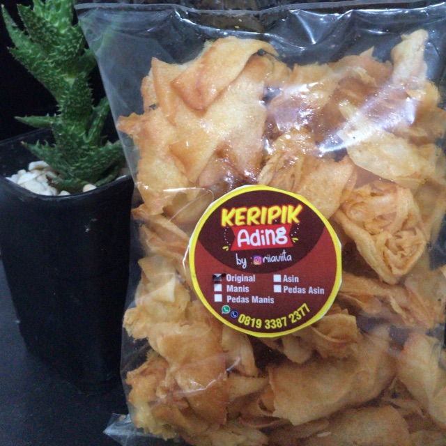 

KERIPIK SINGKONG TIPIS