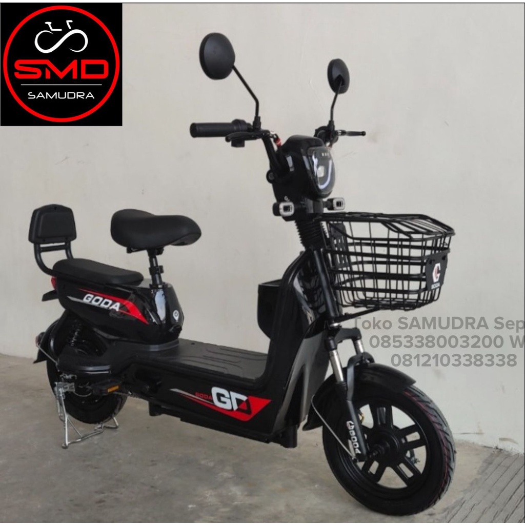 Jual Sepeda Listrik Selis Goda Dragonfly Golden 140 Daya Angkut 250 KG