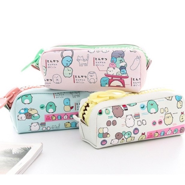 Tempat Pensil JUMBO Karakter SUMIKKO GURASHI / Tempat Alat Tulis Karakter Lucu Besar Sumikko Gurashi