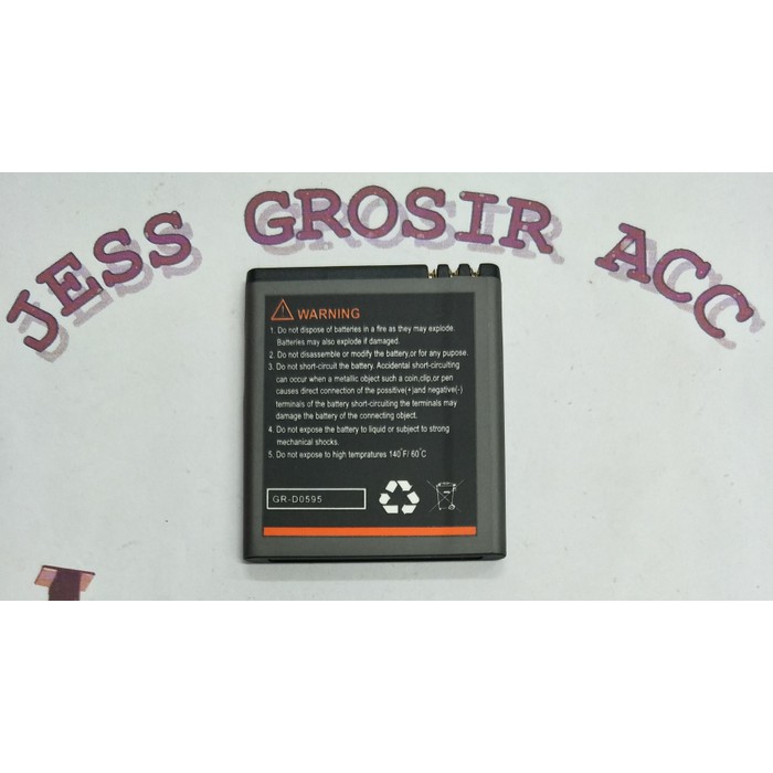 Baterai Battery Batre Double Power Evercoss Evercross Cross Q6 q6 Q-6 - Hitam