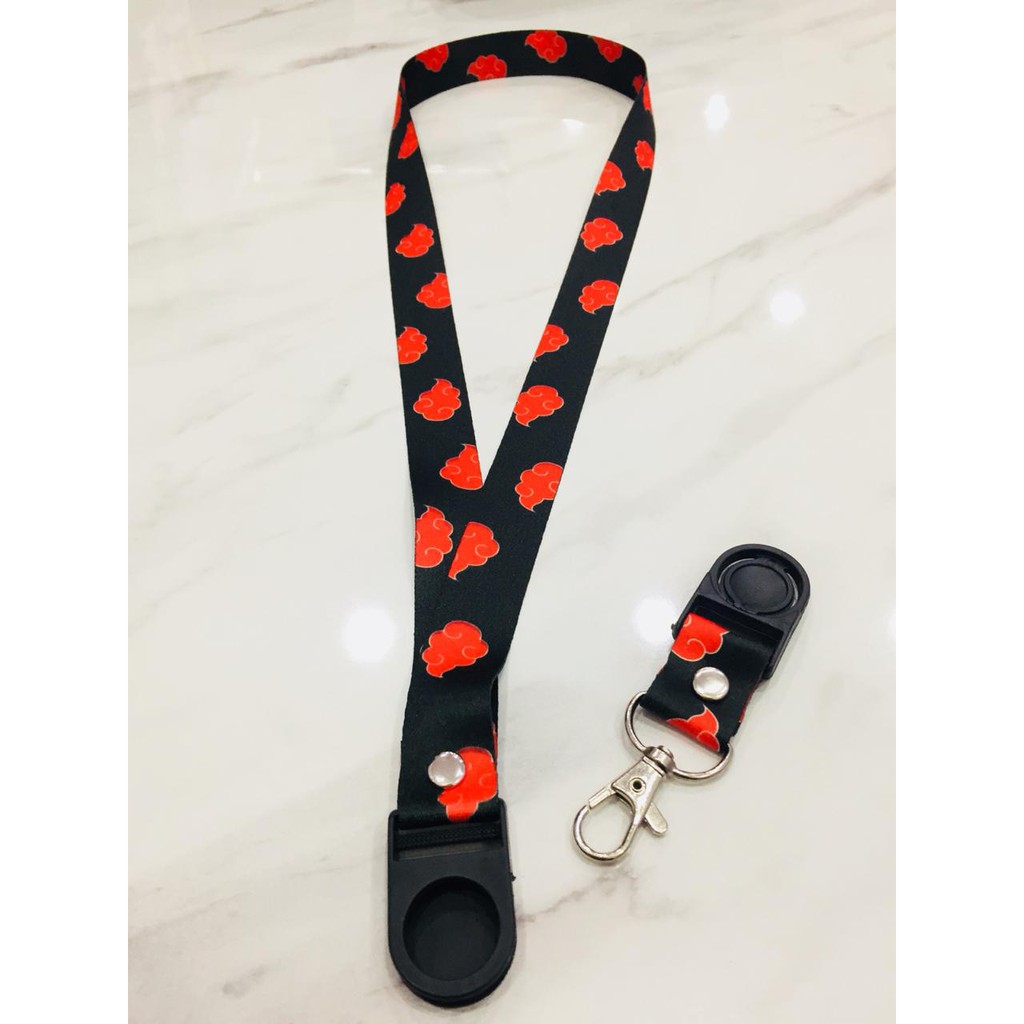 Gantungan Lanyard Akatsuki Anime Manga Naruto