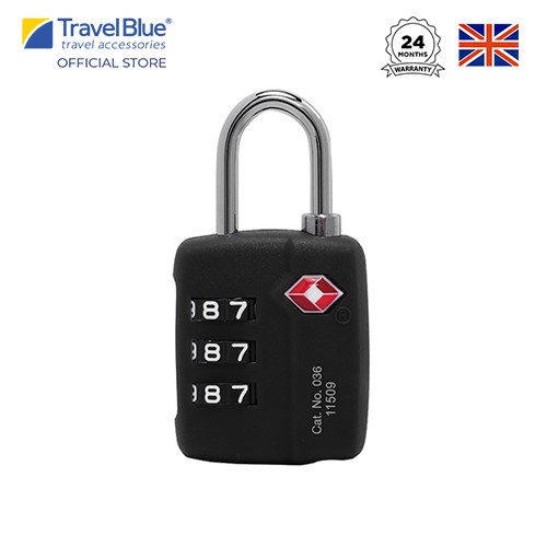 Travel Blue Gembok Koper TSA Lock TB036