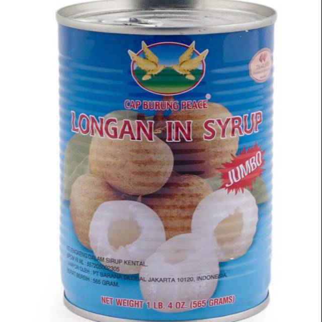 

BUAH KALENG PEACE - LONGAN 565GRAM