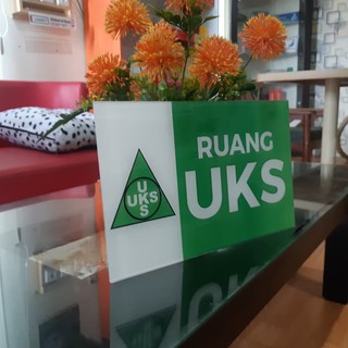 Jual Akrilik Papan Nama Uks Akrilik Papan Nama Ruang Uks Shopee Indonesia