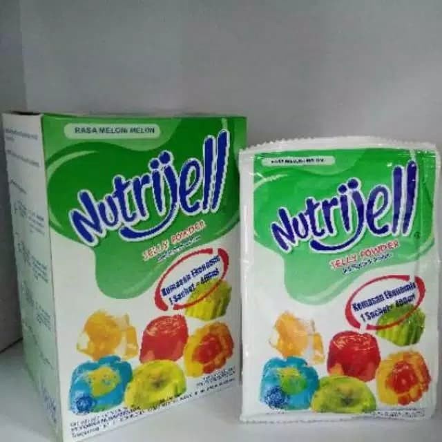 

Nutrijell Kemasan Ekonomis Melon 1 Box (12sachet@10gr)