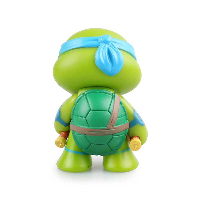 1pcs Ninjaed God Remaja Mutan Ninja Turtles TMNT Action Figure PVC Kartun Ninja Turtles Boneka Dengan Senjata Mainan Anak