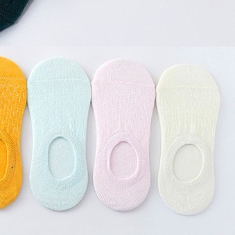 MURMURE.ID | KAOS KAKI HIDDEN DI BAWAH MATA KAKI PRIA WANITA ANKLE SOCK BASIC IMPORT CS042-HIJAU MUDA