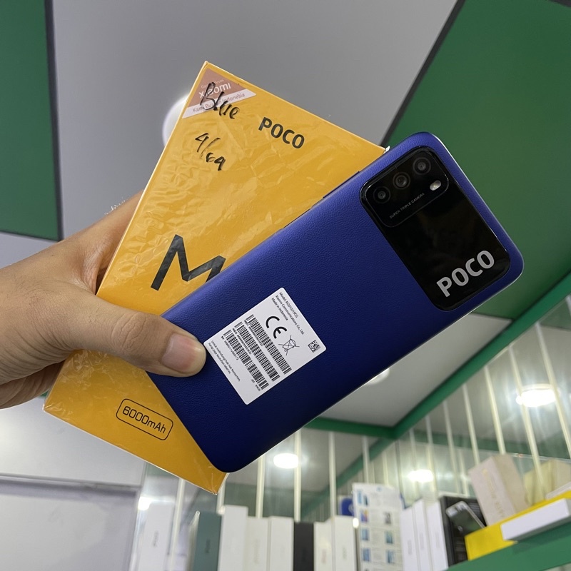 xiaomi poco m3 ram 4gb second fullset bekas pakai