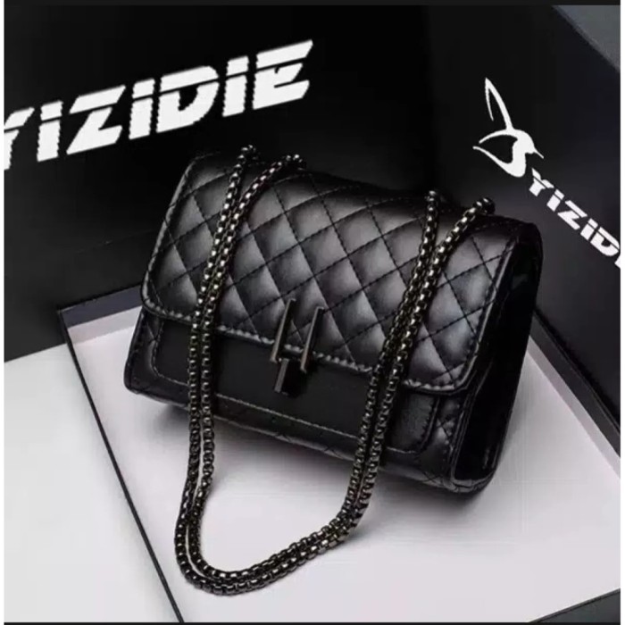 deltamode -tas selempang wanita - tali rantai - tas import - amora kun