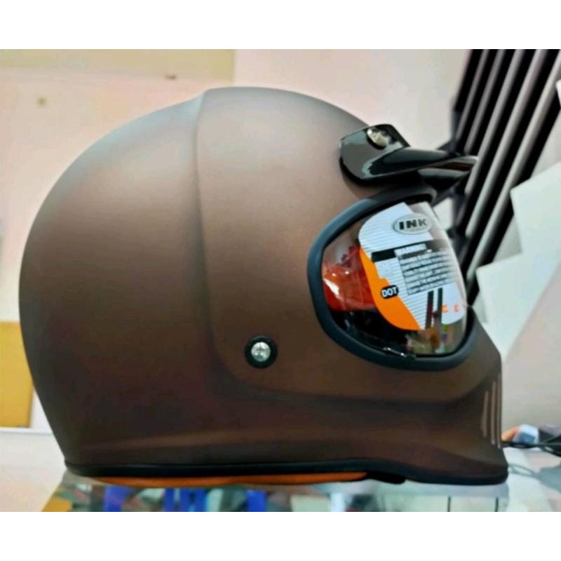 HELM INK TROOPER BROWN ORIGINAL,RETRO CLASIC