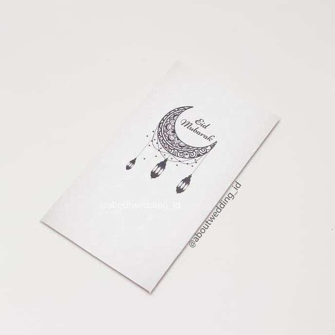 

Produk Unggulan Angpao Lebaran Eid Mubarak Silver Isi 6, Amplop Angpau Idul Fitri (Po)