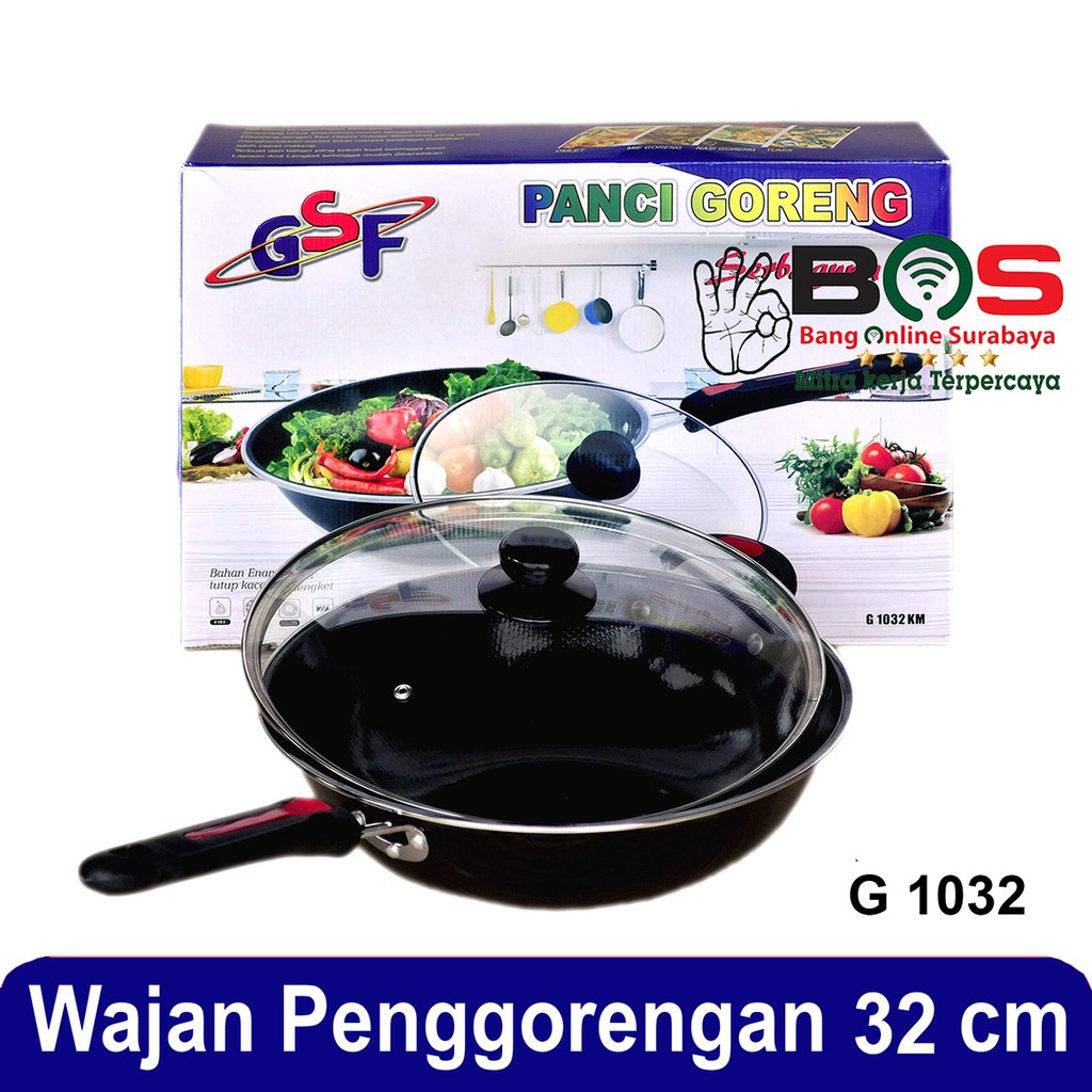 Panci Wajan Anti Lengket Panci Enamel GSF 1032 GSF-1032 GSF1032