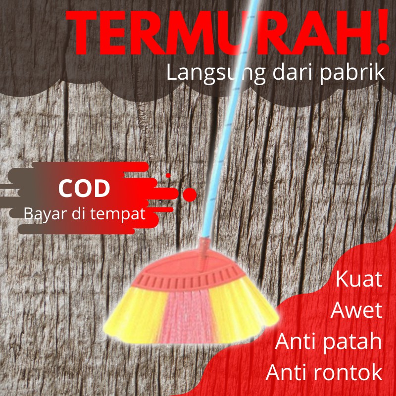 SAPU LANTAI / SAPU LANTAI NILON / SAPU SENAR / SAPU LANTAI SENAR MURAH / SAPU LANTAI SENAR BAGUS