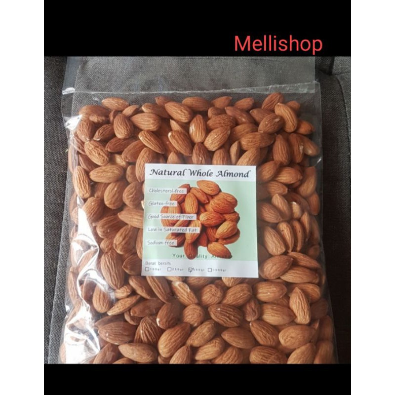 

Kacang Almond mentah california