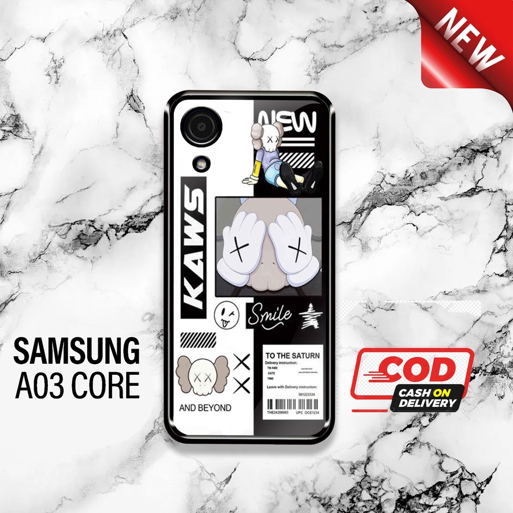 SRC - Case Samsung A03 Core Motif brd kws Casing Hardcase Glossy 2D Terbaru Silikon Softcase Aero ca