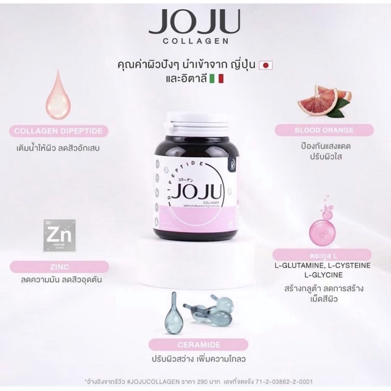 JOJU COLLAGEN ORIGINAL THAILAND. free handbody