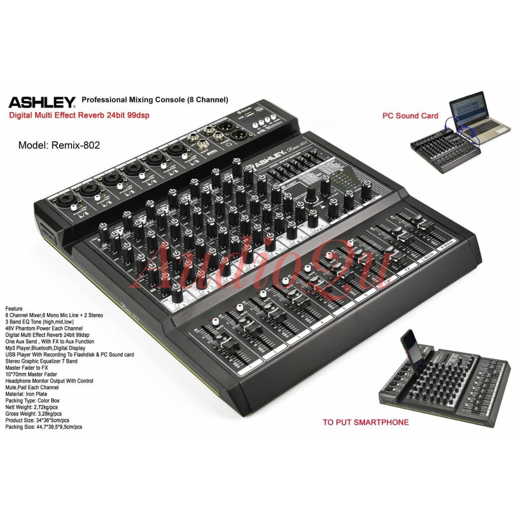 Mixer Ashley REMIX 802 REMIX 802/ REMIX802/ REMIX-802 Original