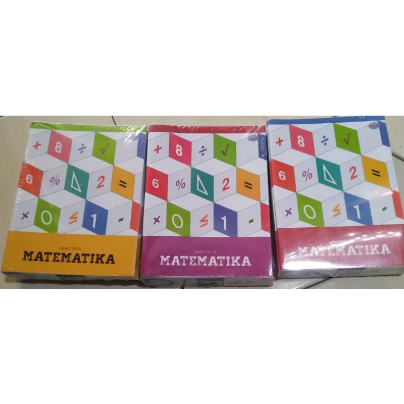 

1pack buku matematika strimin isi 38 lembar