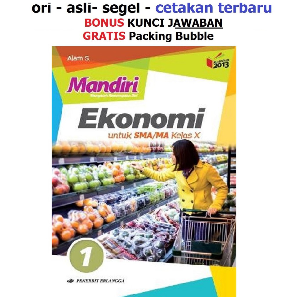 Kunci Jawaban Soal Ekonomi Kelas 10