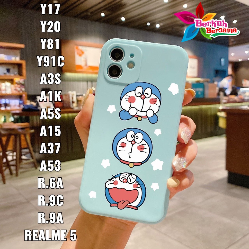 SS007 case DORAEMON oppo A9 A5 2020 A31 a8 A52 A92 A53 A33 2020 Reno 4 Reno 4f f17 pro A15 BB4491