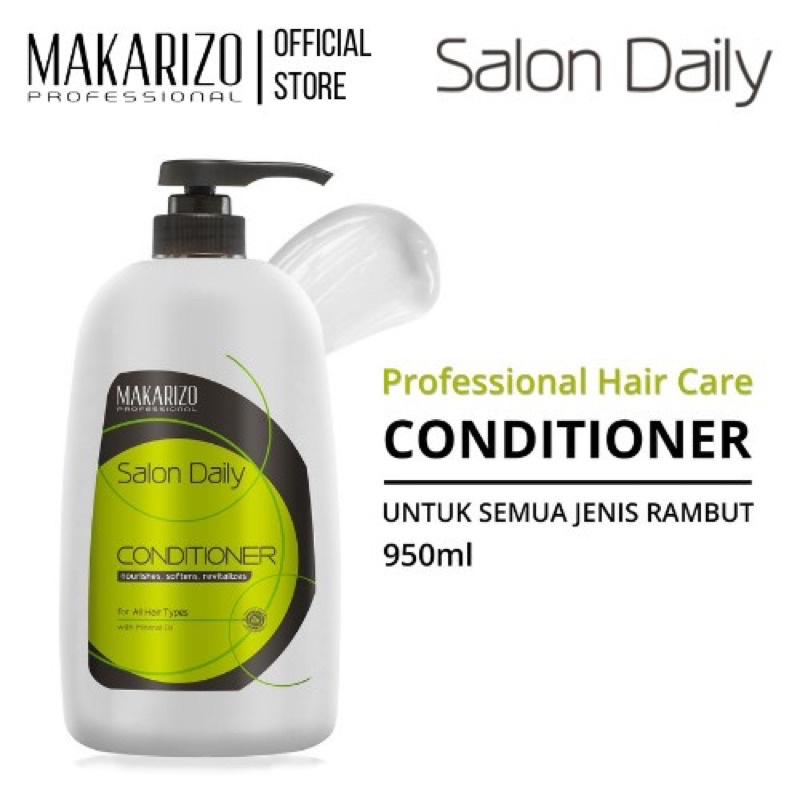 Makarizo Professional Salon Daily Conditioner Pump Bottle 950ML