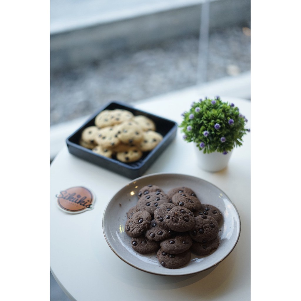 

Double Choco Chip Cookies