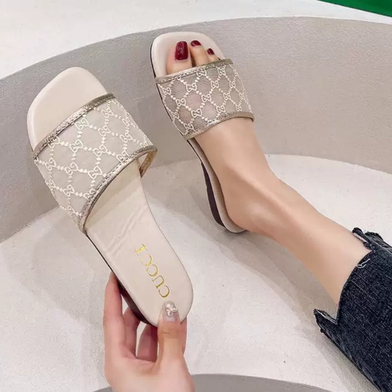 Sandal Slip Wanita 010280 Sandal Import G Mesh