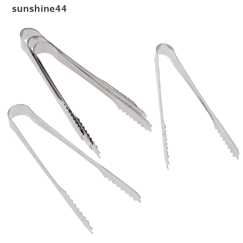 Sunshine 5Pcs Capit Es Batu / Roti Bahan Stainless Steel Untuk Pesta / Bar