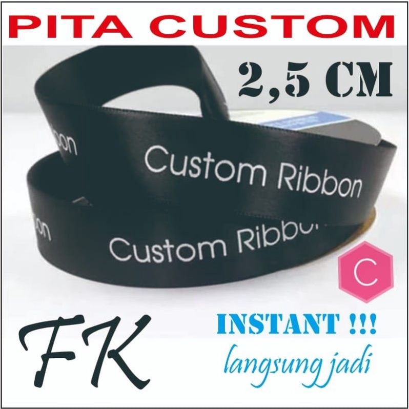 

Pita Custom Instant Printing 2,5 CM "C
