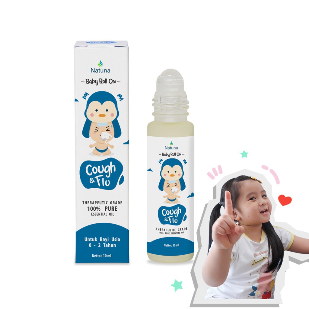 Jual BABY ROLL ON COUGH & FLU ANAK BALITA BAYI BAPIL, BAYI BATUK PILEK