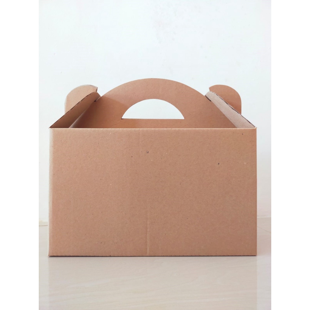 

(ISI 10PCS) kardus packing box pizzabox jinjinghampersdiecut uk 33x14x20cm-centralkardus