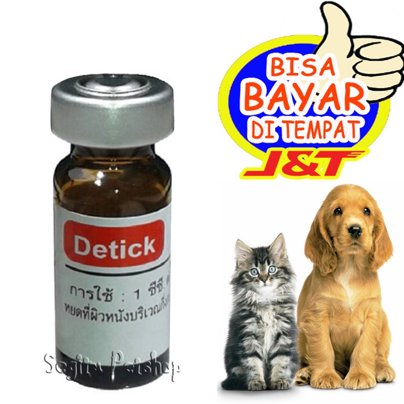 OBAT TETES KUTU KUCING ANJING DETICK