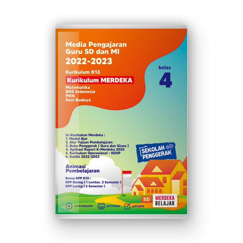 CD RPP KURIKULUM MERDEKA KELAS 4 SD/MI FULL 2 SEMESTER