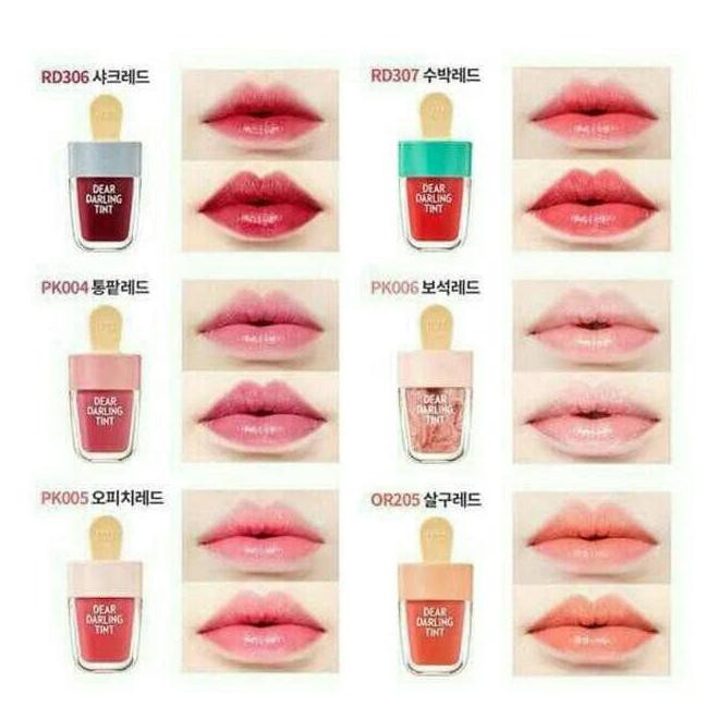 FREE ONGKIR Etude dear darling lip tint ice cream/liptint etude/ ORIGINAL