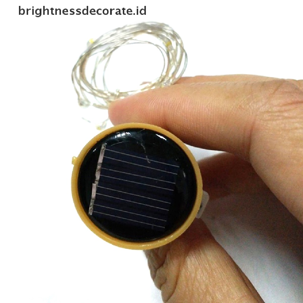 (Birth) Lampu Tumblr Led Bentuk Botol Wine Tenaga Surya Untuk Dekorasi Rumah / Pesta