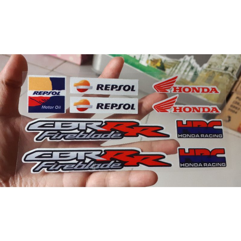 sticker cbr rr fireblade