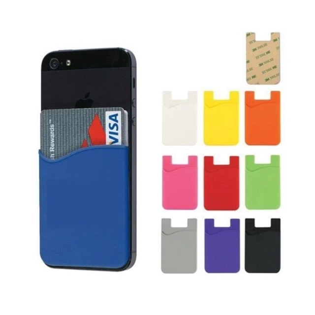 CARD HOLDER TEMPAT KARTU ATM DI HP SARUNG HP DOMPET HP STICKY CARD