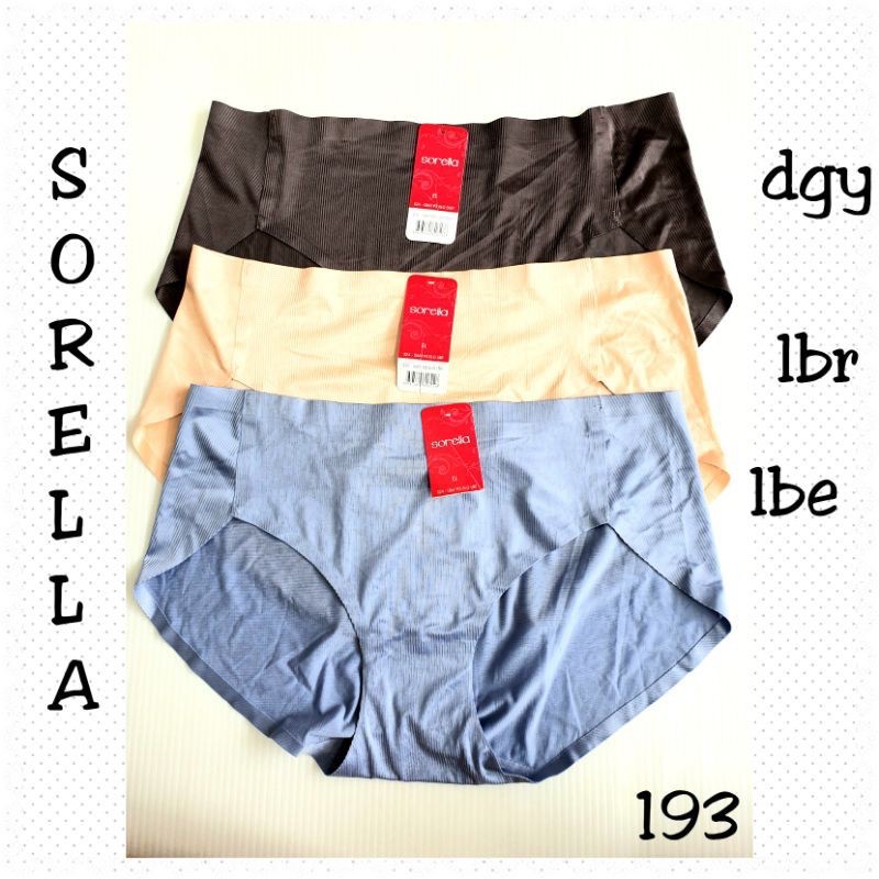 Celana dalam wanita SORELLA 6193 - Model SEAMLESS - Size L EL