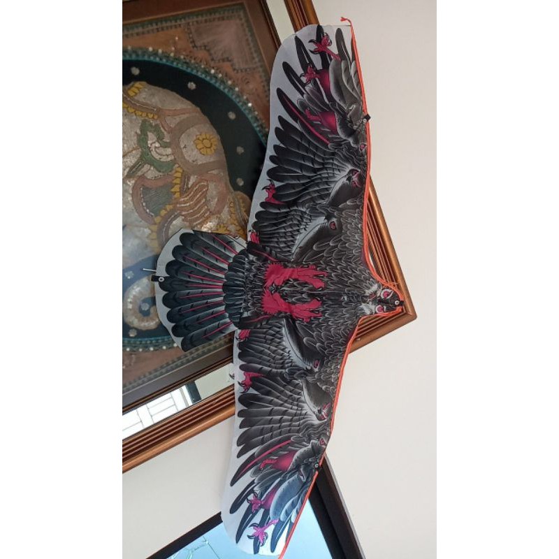 real Picture layang-layang bentuk burung elang 3 dimensi