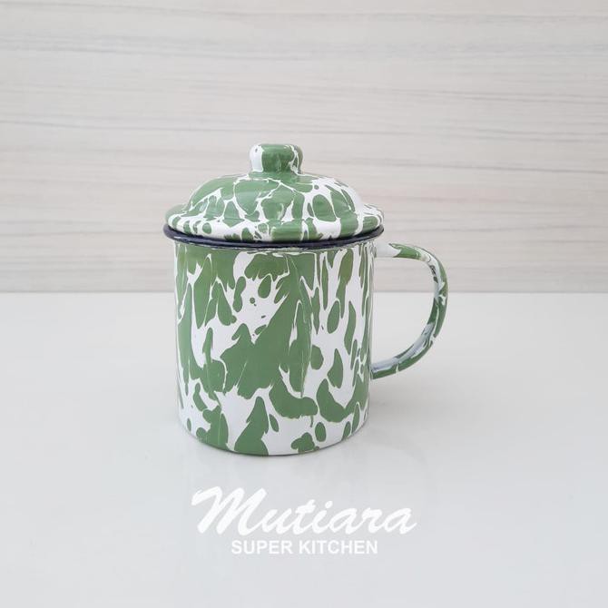 Mug Gelas Cangkir Jadul Motif Loreng Jokowi 9 Cm