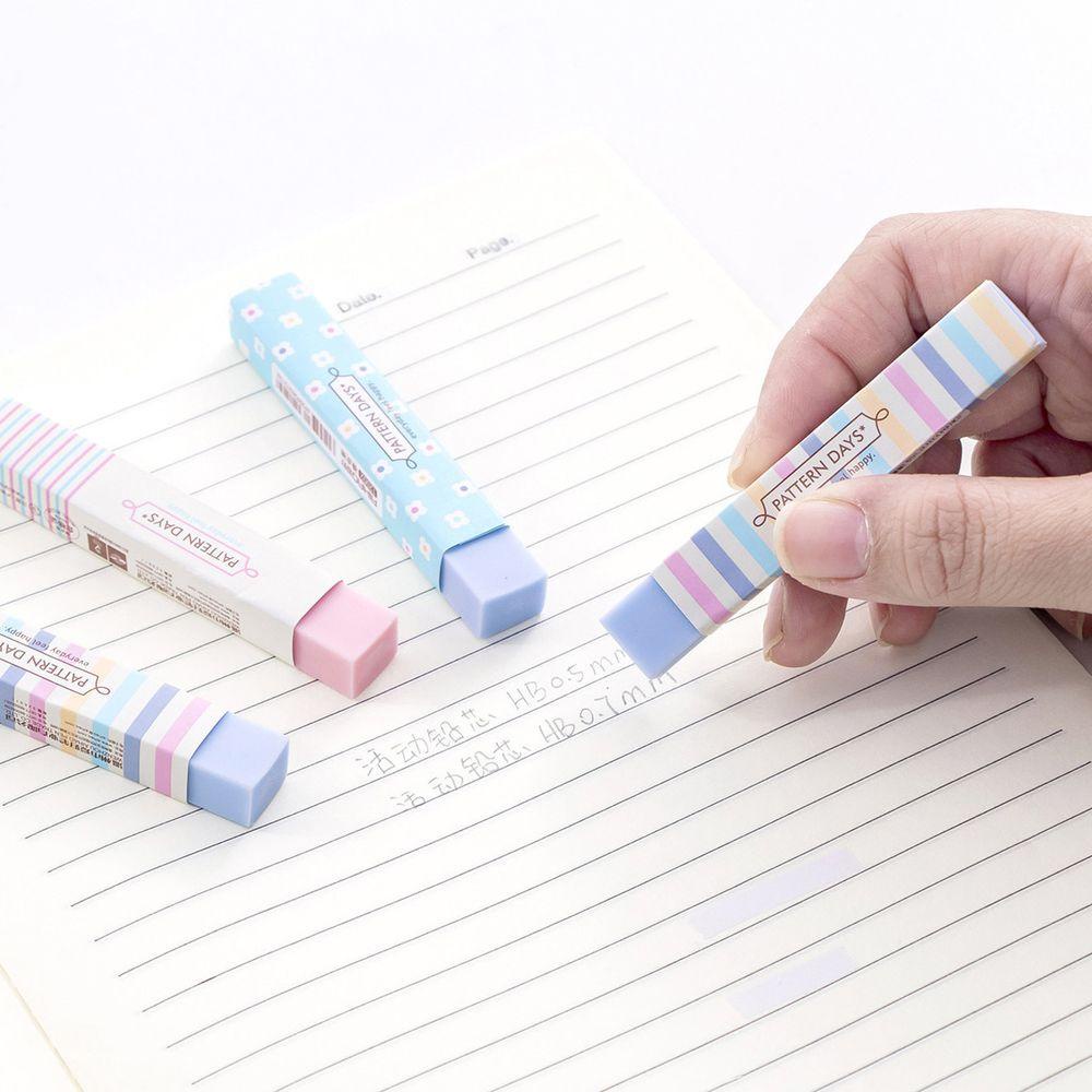 Mxbeauty Penghapus Warna Permen Mainan Anak Kawaii Pensil Pembersih Alat Korek Kantor Perlengkapan Sekolah Pensil Karet