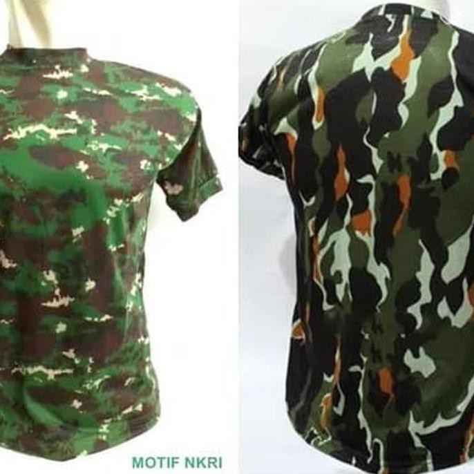 Terpromo Kaos Army / Kaos Loreng Kopassus / Tni / Pelopor / Gurun Mandala