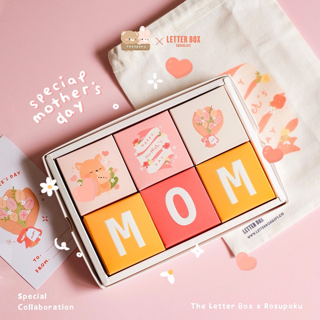 

Letter Box x Rosupoku - Hadiah Mothers day Chocolate 3x2