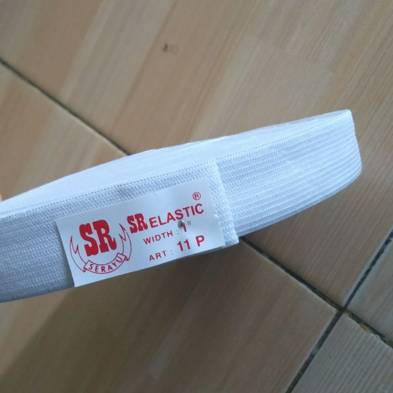 

Jual Karet Elastik Merk SR Merah Ukuran 1 Inch 2,5cm Per Roll Terlaris