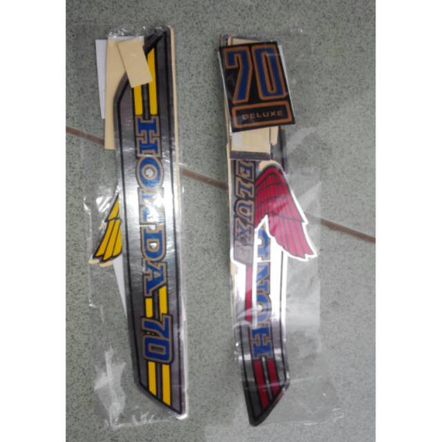 Stiker Body Satu Set Honda C70