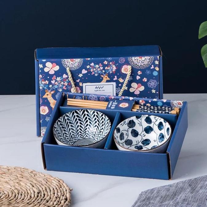 

Deer Box Set / Hadiah Pernihakan Piring / Gift Box / Kado / Dining