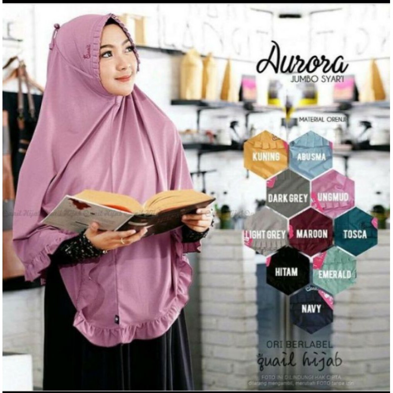 cod kerudung jumbo rempel kcb/dhiaz collection/kerudung murah jumbo/hijab bergo jumbo/khimar jumbo