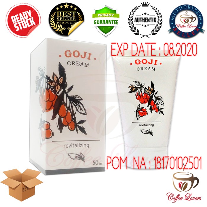 

GOJI CREAM REVITALIZING HENDELS GARDEN ANTI AGING CREAM BPOM