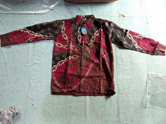 Kemeja Batik Lengan Panjang Phoenix M L Xl Xxl