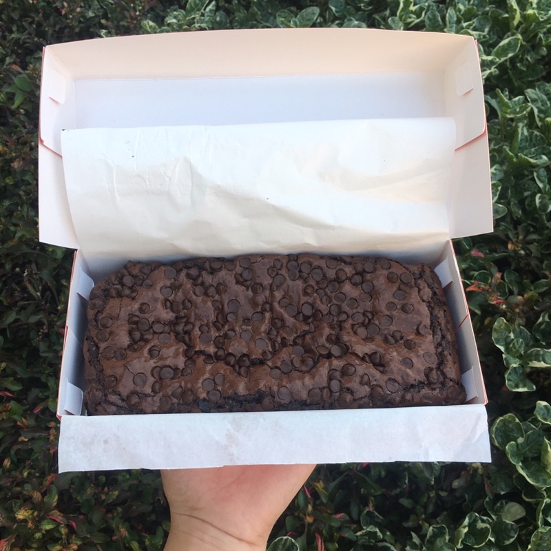 

FUDGY BROWNIES ( BROWNIES PANGGANG 22 x 10 cm )